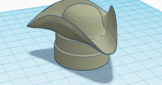 Priate Hat Bottle Topper By Ninja3dPrinting Download Free STL Model Priate Hat Bottle Topper By Ninja3dPrinting Download Free STL Model