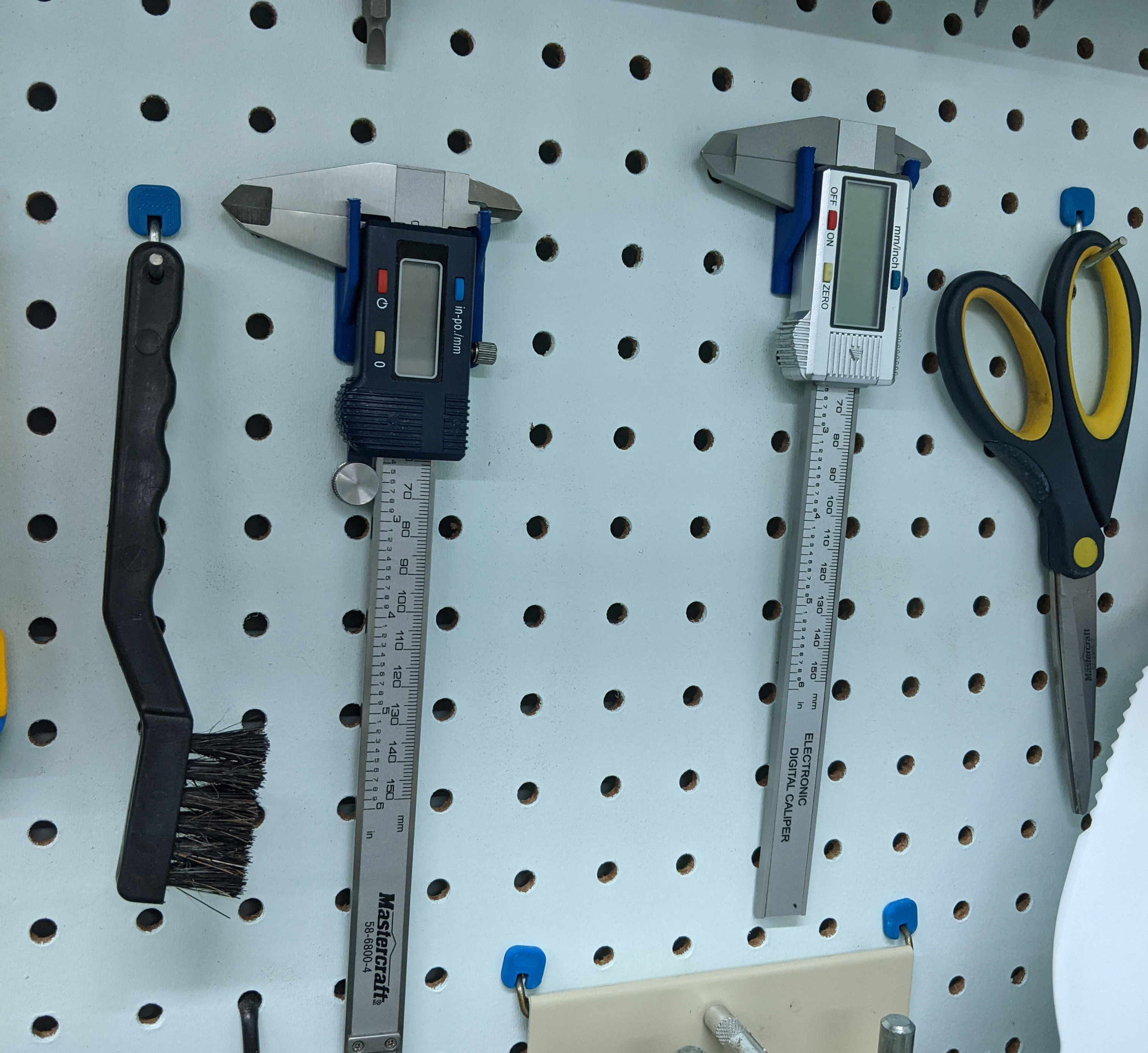 Pegboard Vernier Caliper Holder, 2 versions by Klave | Download free ...