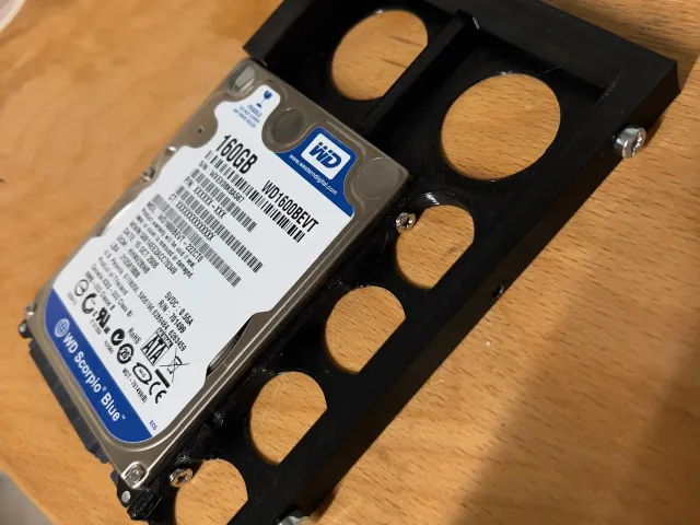 2,5" to 3,5" HDD Adapter, works with HotPlug