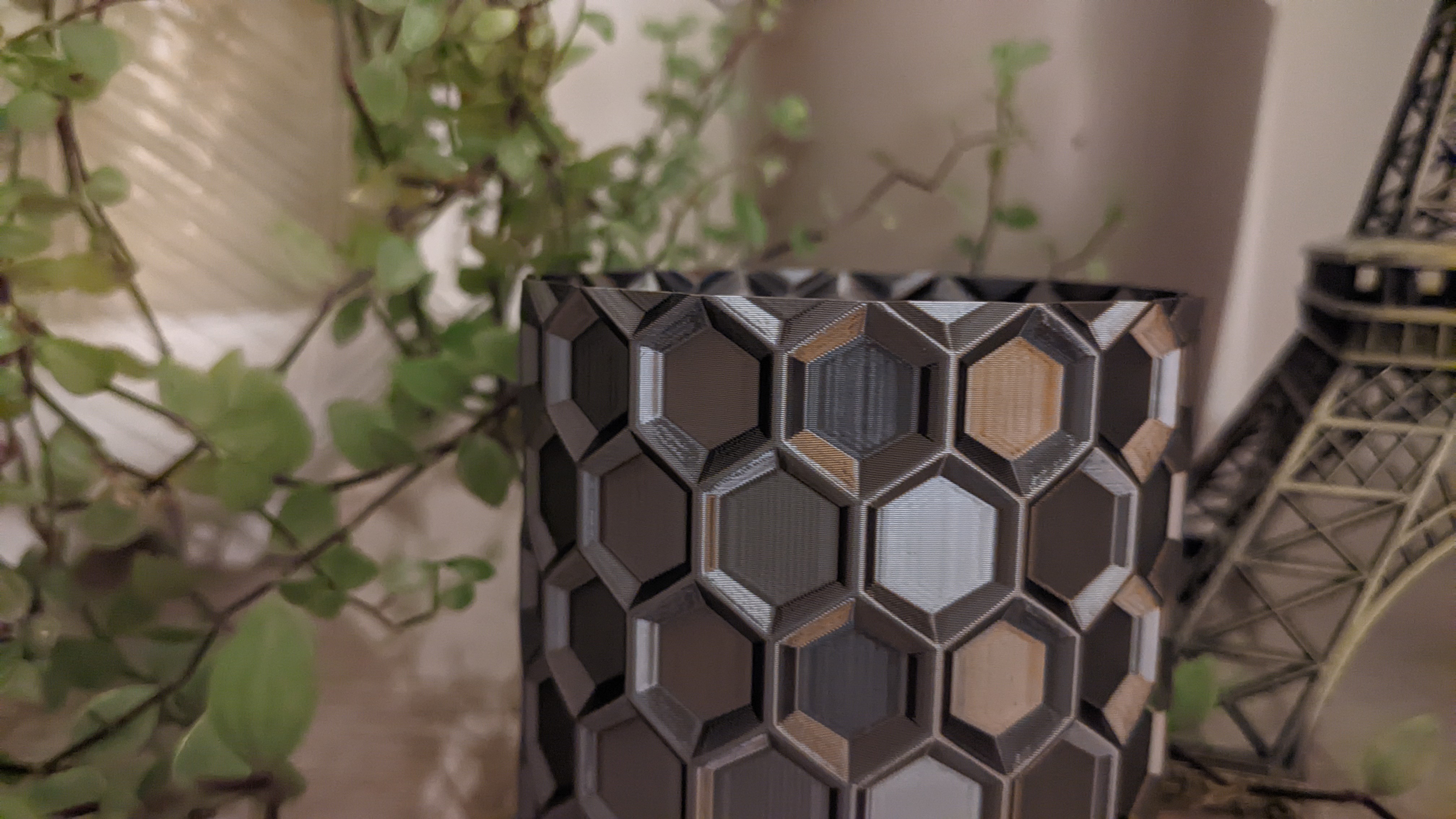 Miniatura 2 do modelo 3D Hex vase | Vase mode