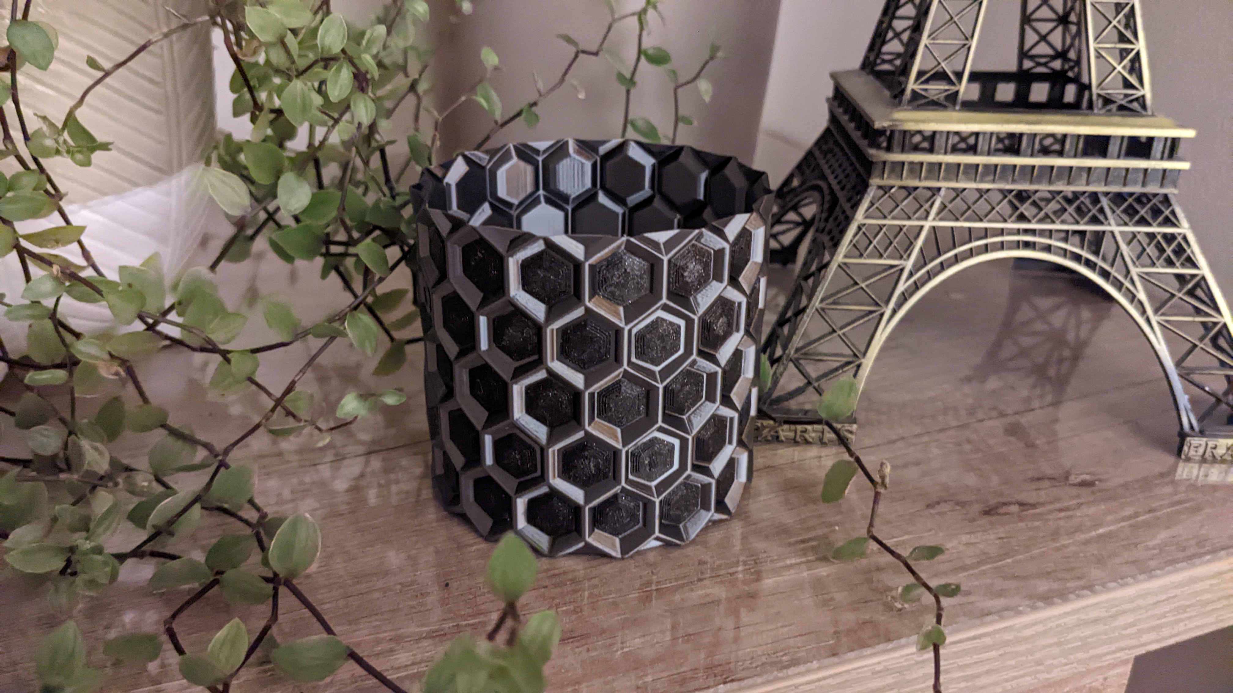 Miniatura 4 do modelo 3D Hex vase | Vase mode