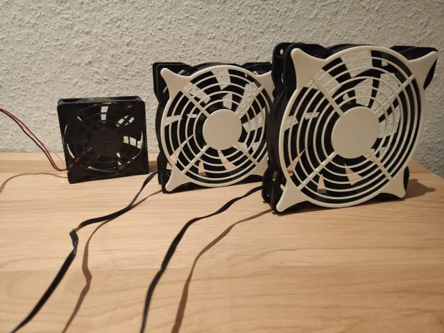 Lüfter Gitter/ Fan Grill ohne Schrauben