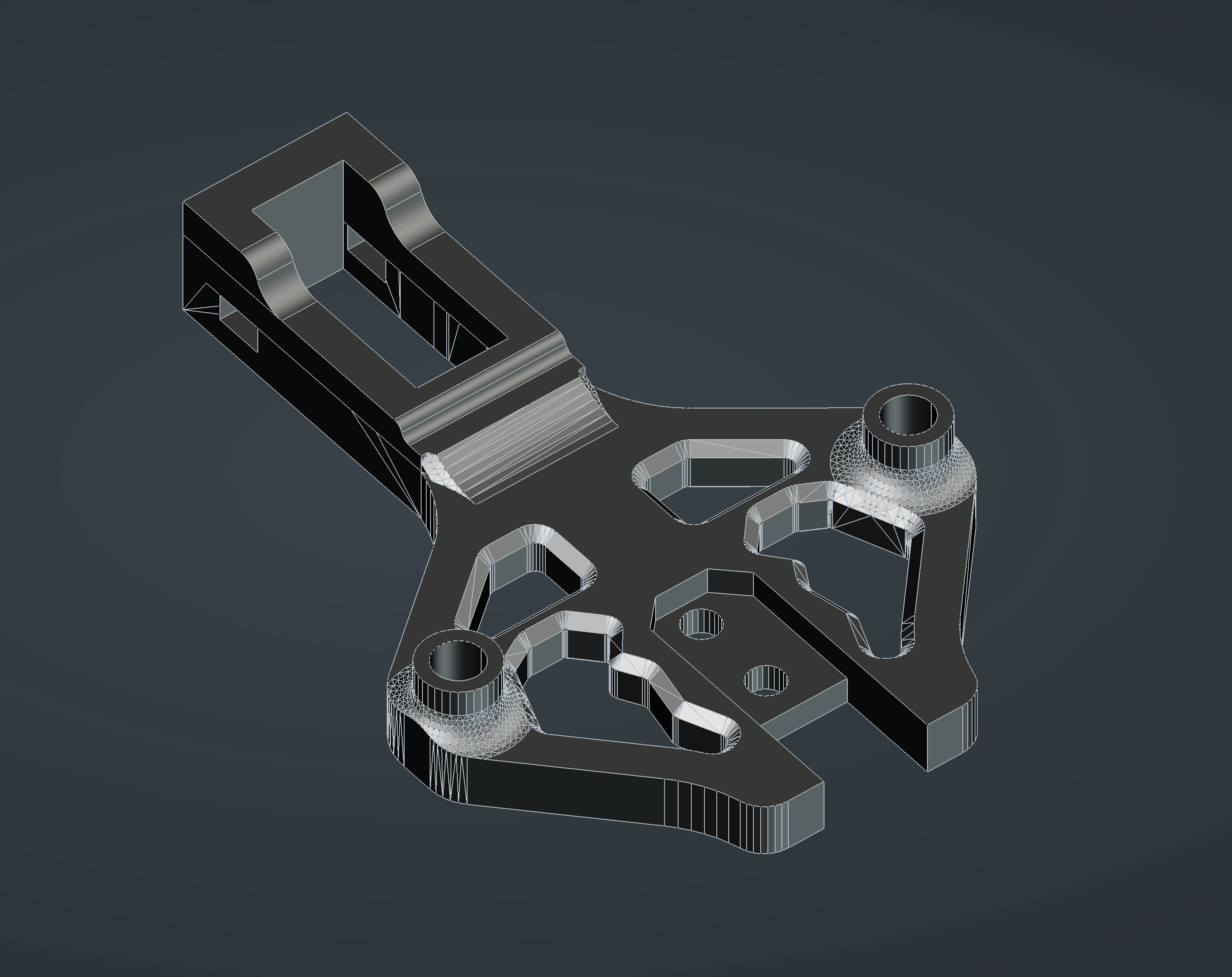 VZBot CNC Printhead EBB36 Gen 2 Mount