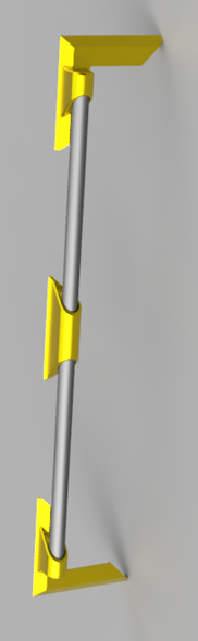 Zero Panels better door handle for 1515 extrusions