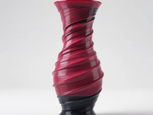 Twisted Column Vase
