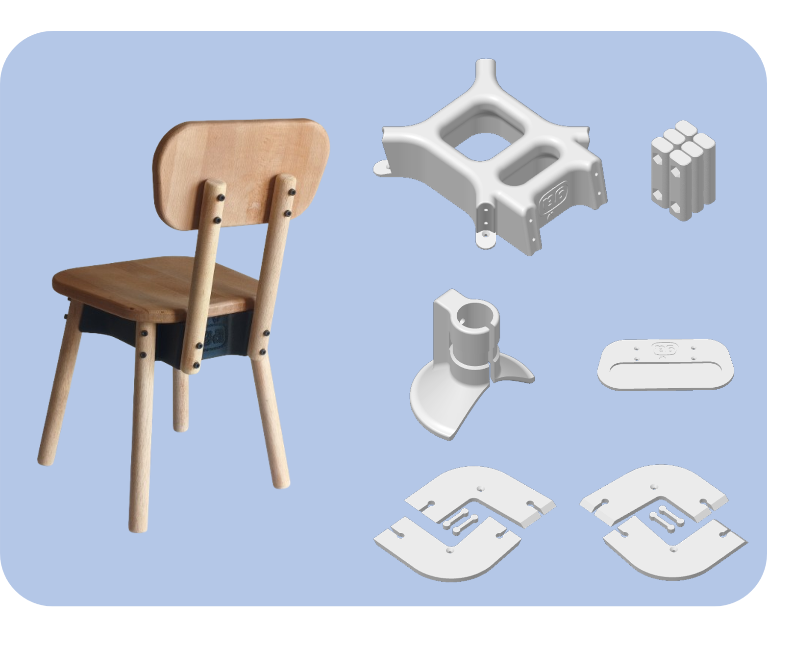 graine d'atelier - Chaise pour enfant