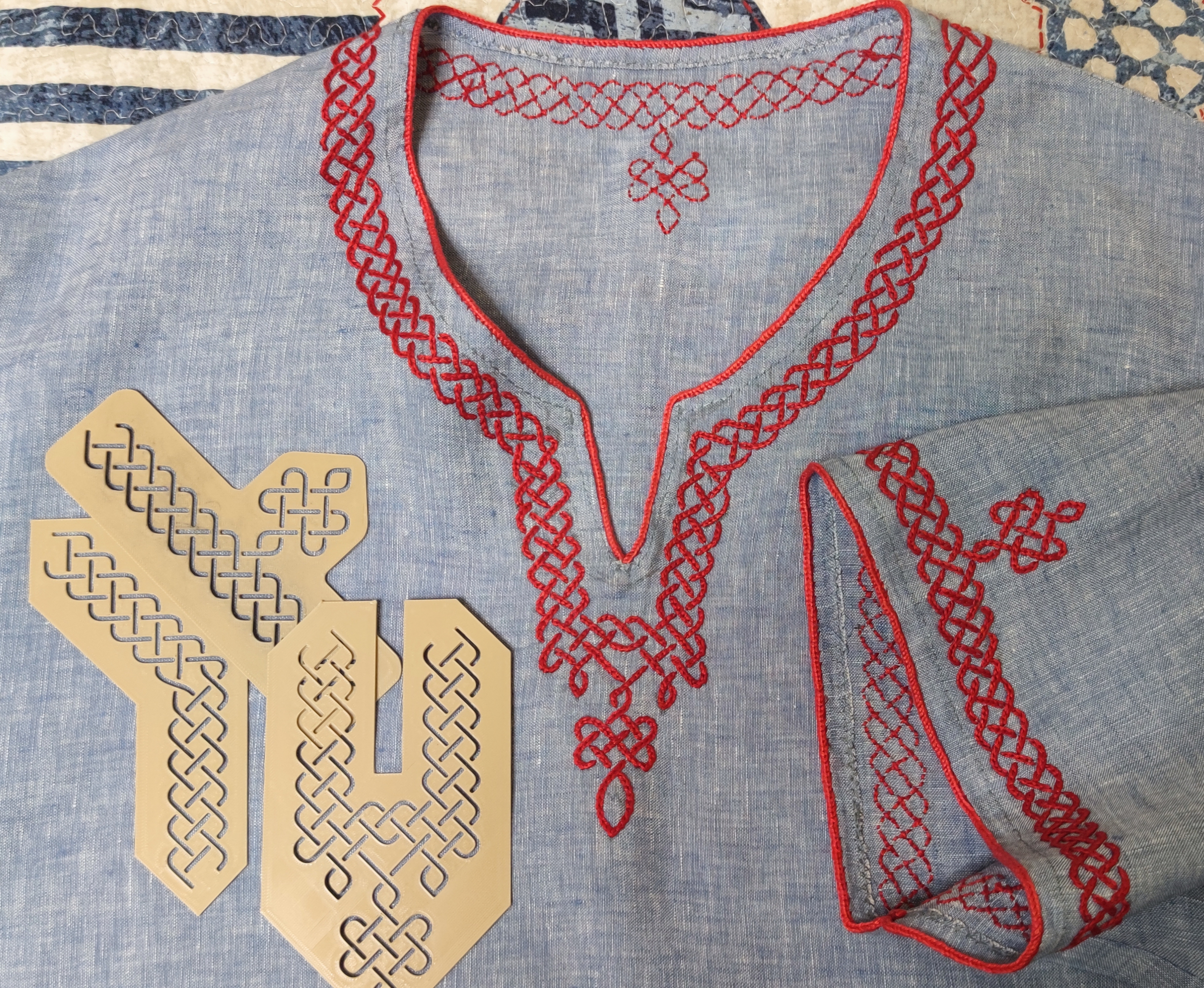 Celtic knot 1st pattern for embroidery
