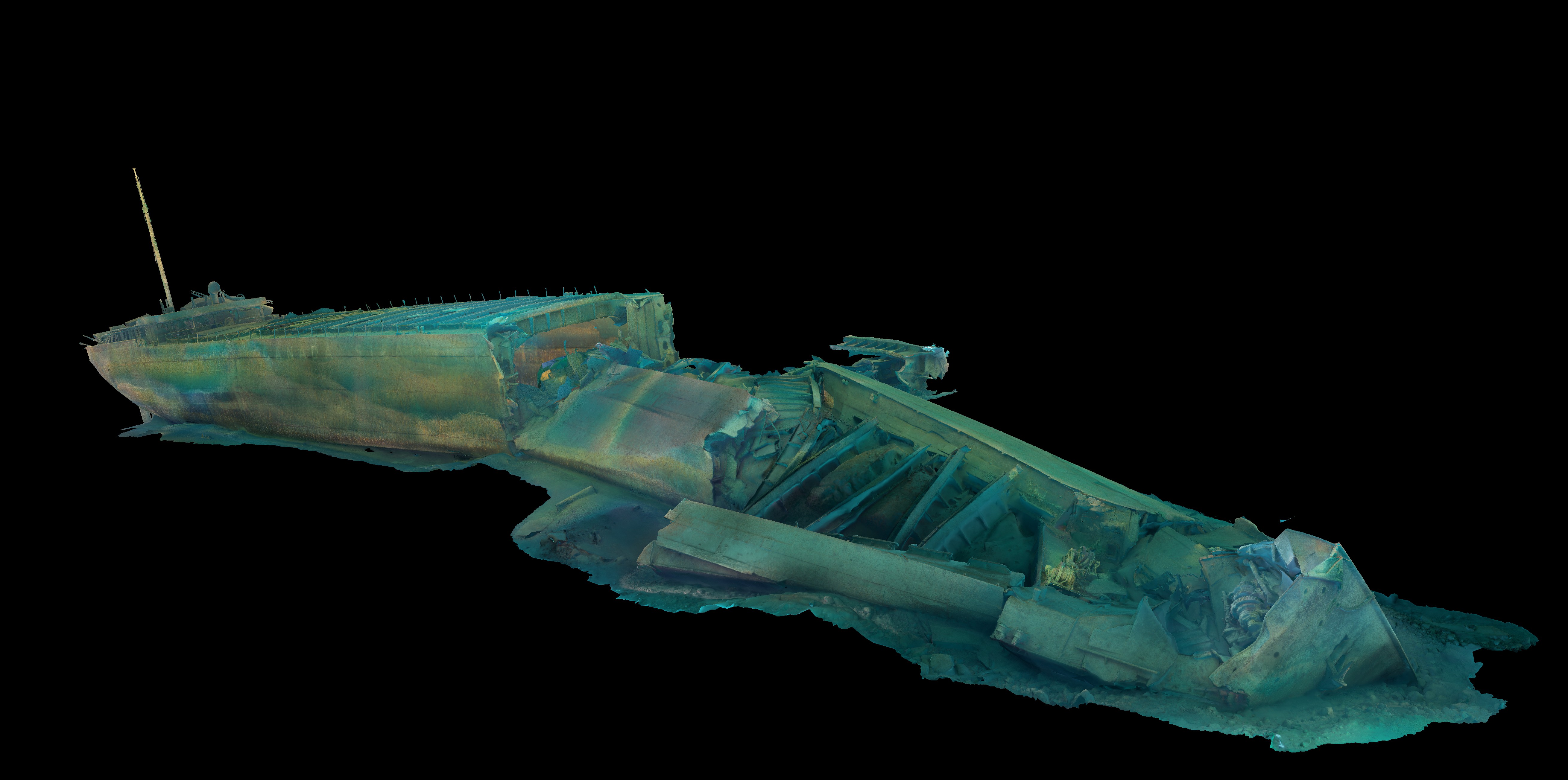 Wreck of the Steam Ship Emperor.