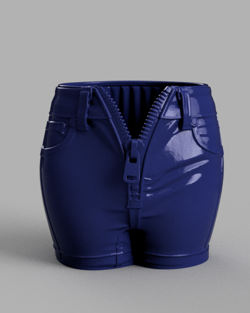 Jeans-Style Pen Holder