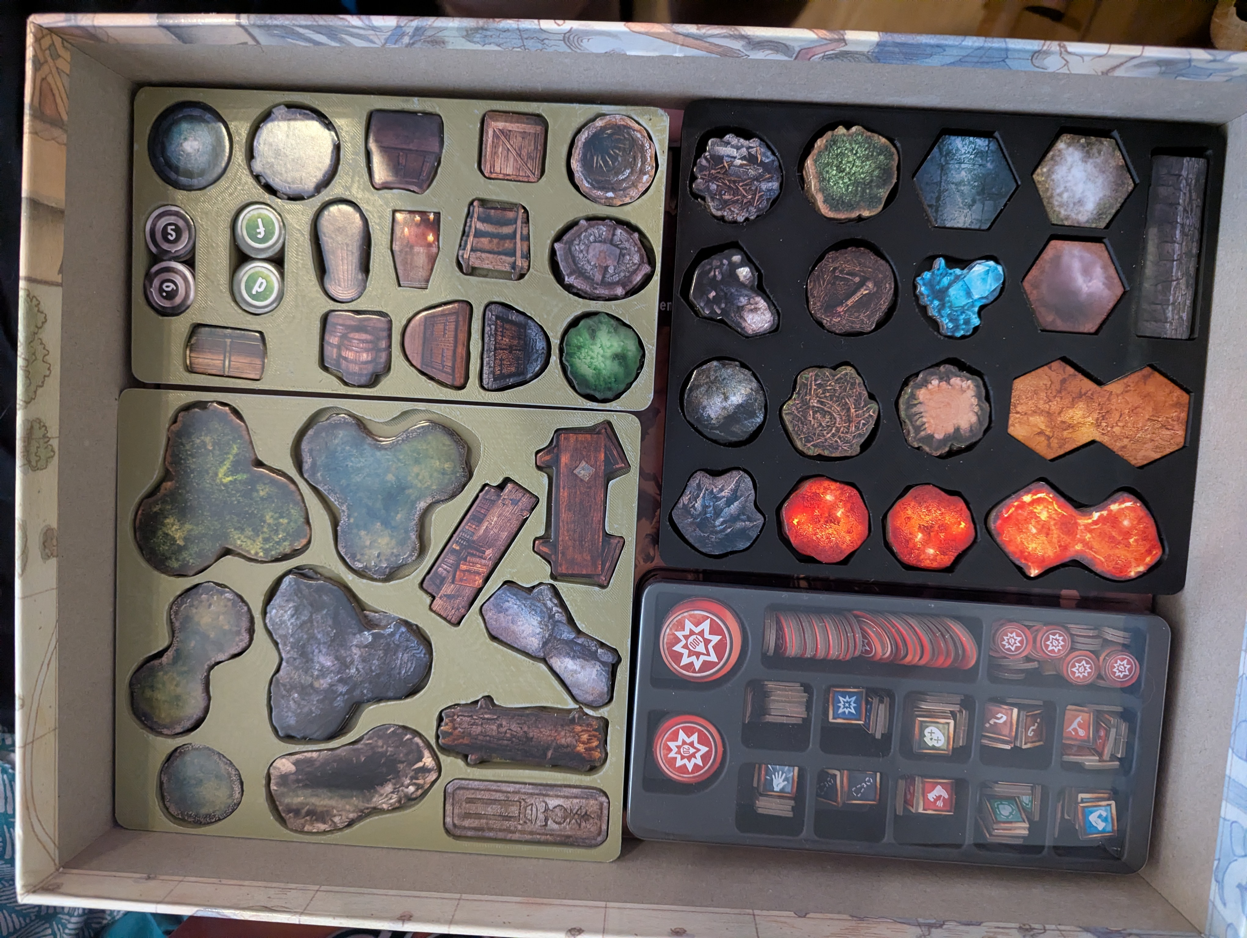 Gloomhaven 2e terrain tile storage