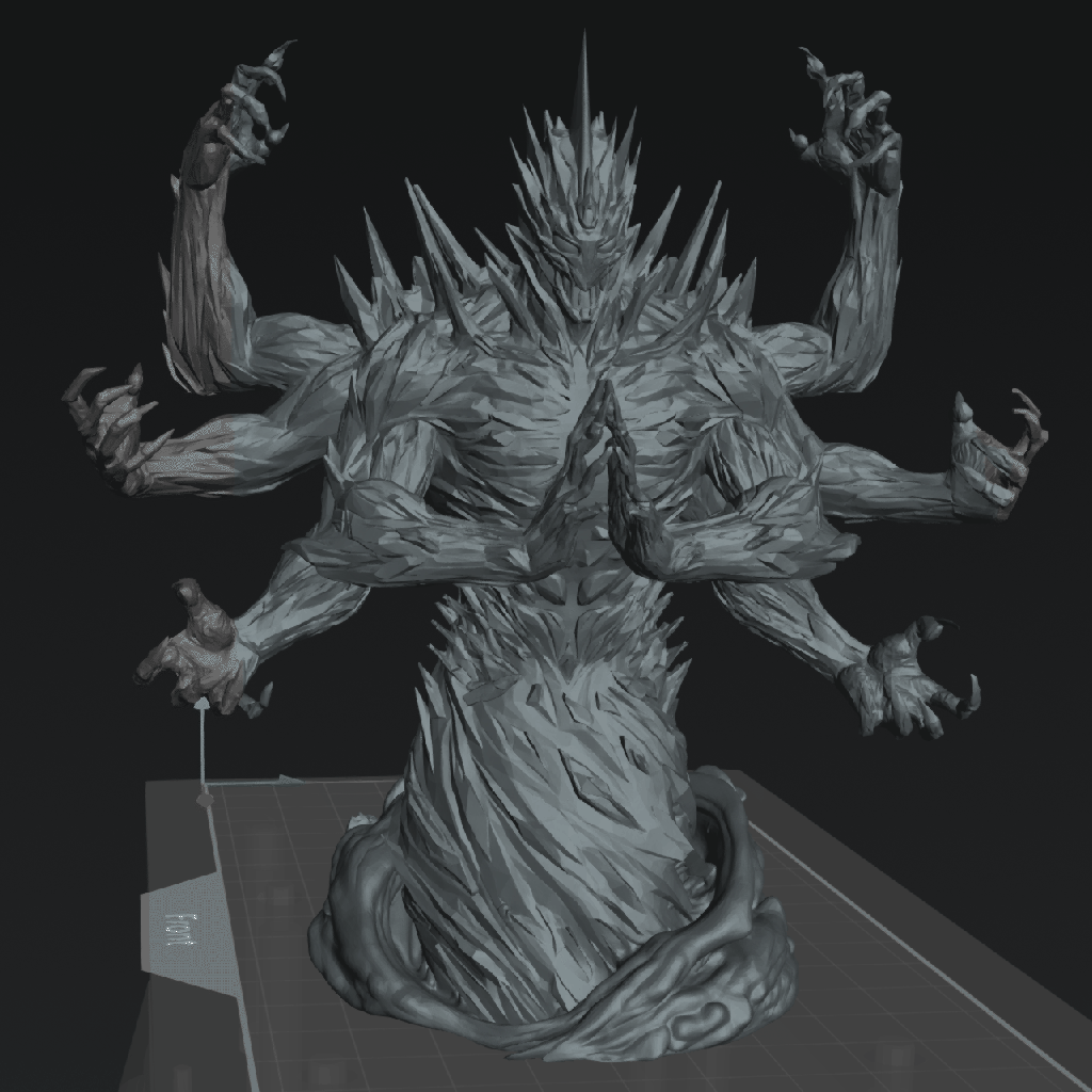 Sun Forged Djinn Monster Beast - The Eightpints The Chamuscado Glass Wastes