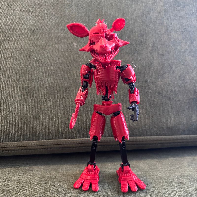 Withered Foxy 13 by SP1RE3 | Download free STL model | Printables.com