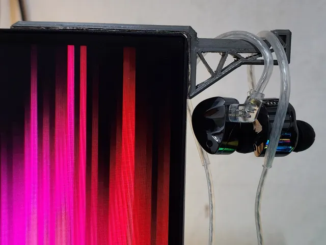 IEM's holder for AOC monitors