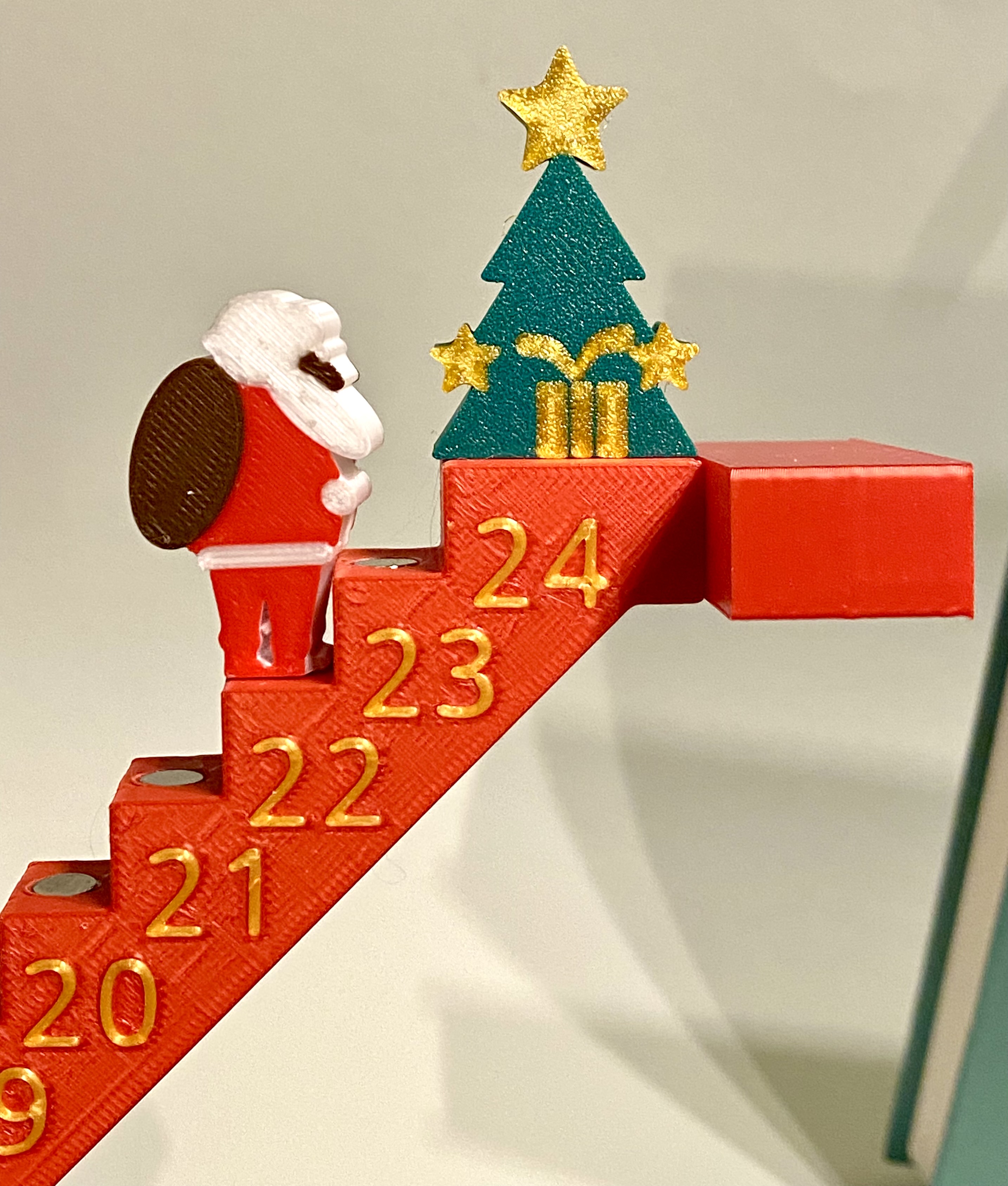 Remake of Advent Ladder Stairs to X-Mas Eve
