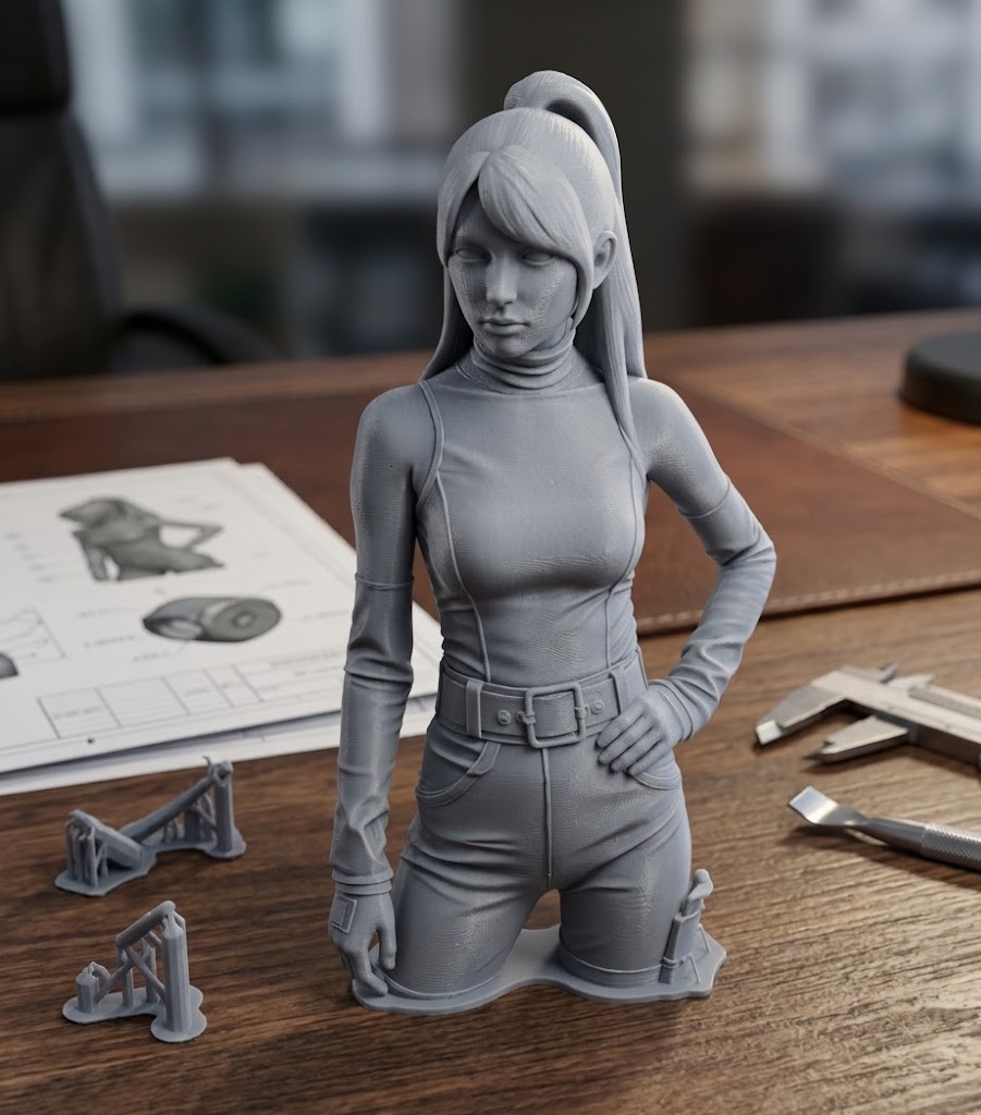 female model 3D model