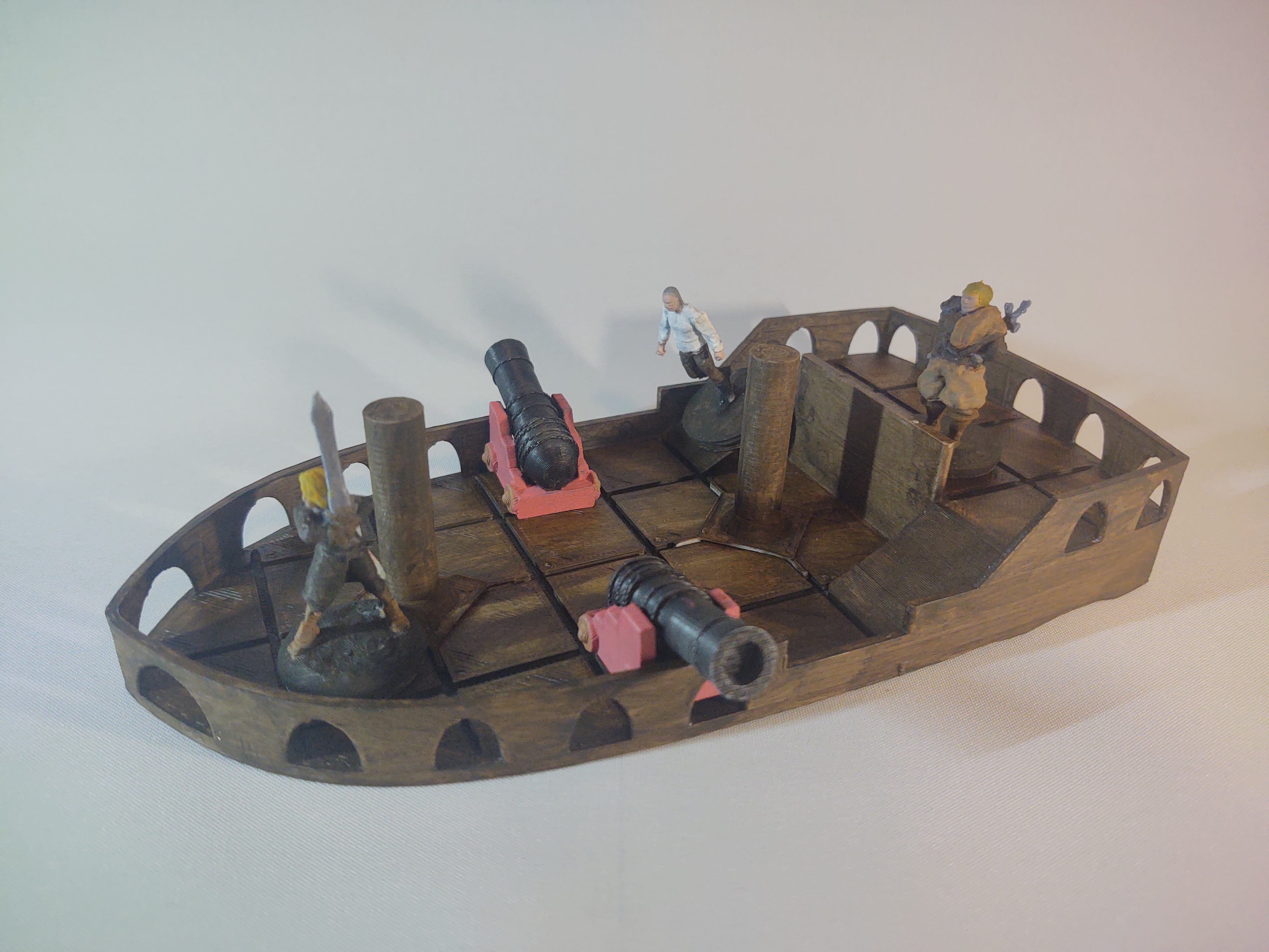 Smaller sailing boat - DnD/TTRPG 3D model by Quokka