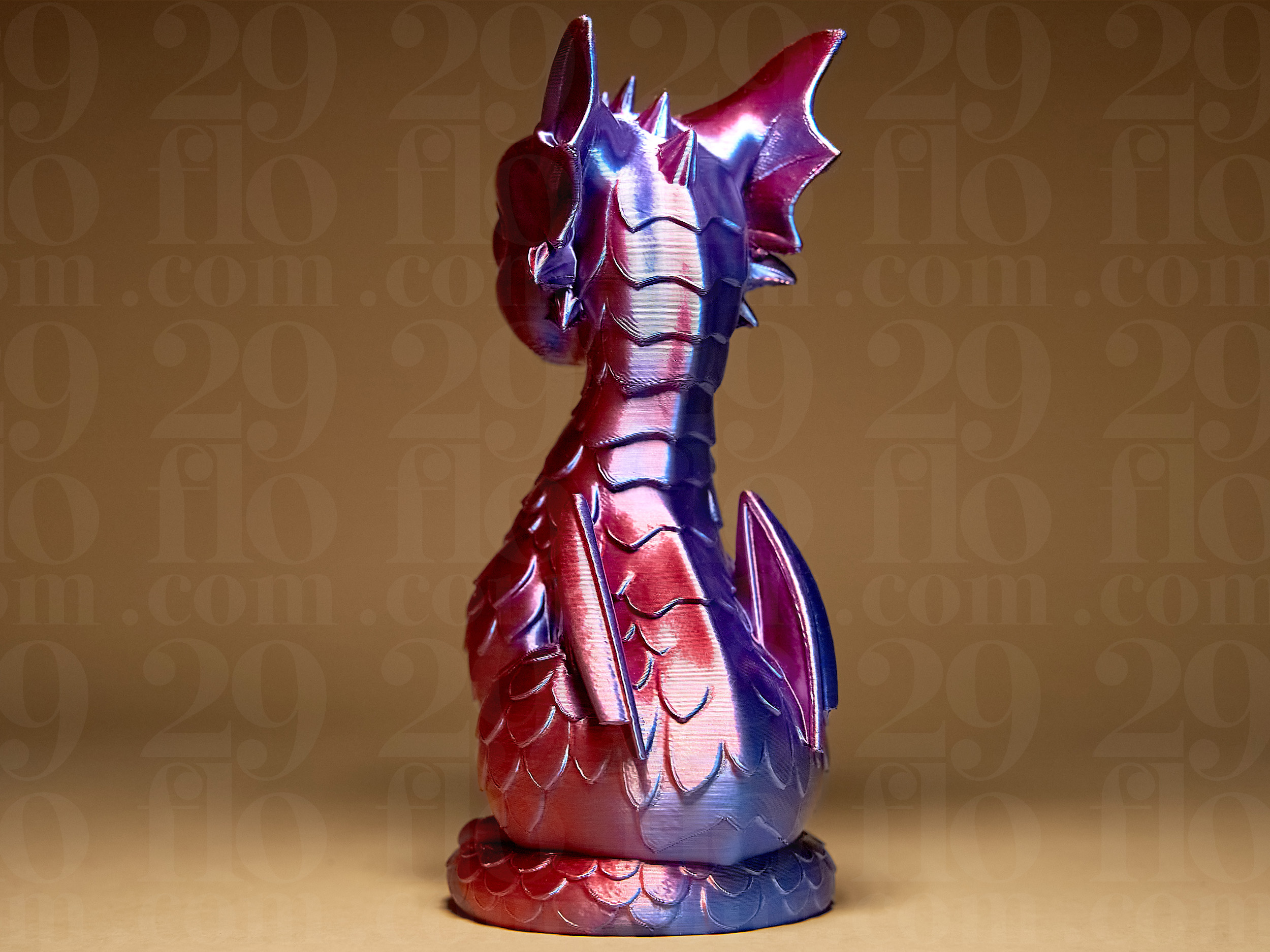 Cute Dragon Statuette — miniatura 3