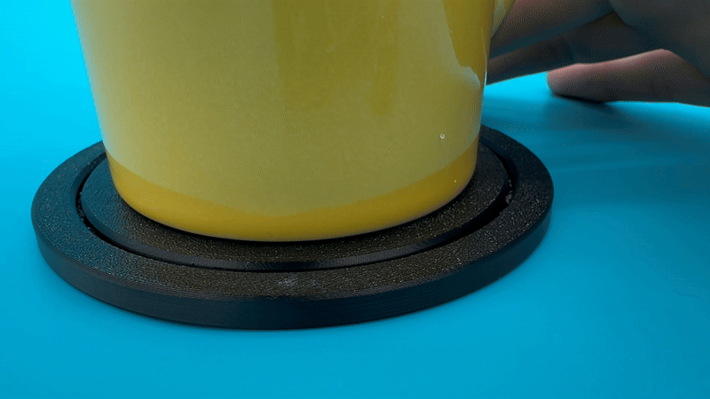 Fidget Spinner Coaster