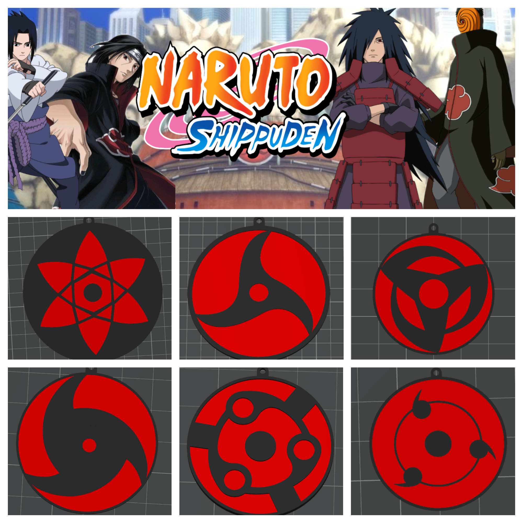 Sharingan Keychain / llavero