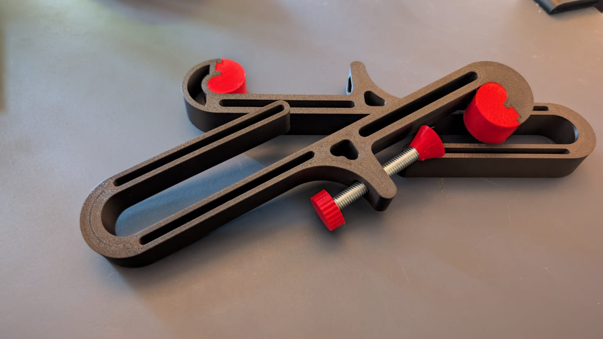 Clamp Laptop Holder V2 - Vertical Mount