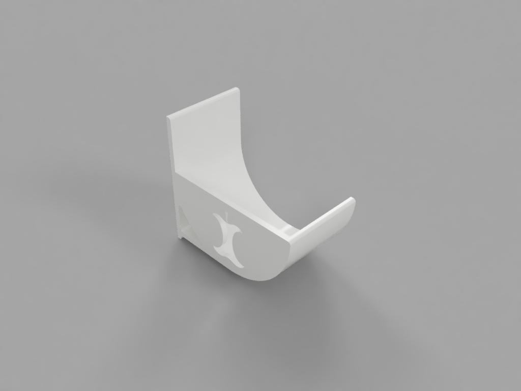 Plastic bag holder with sorting symbols