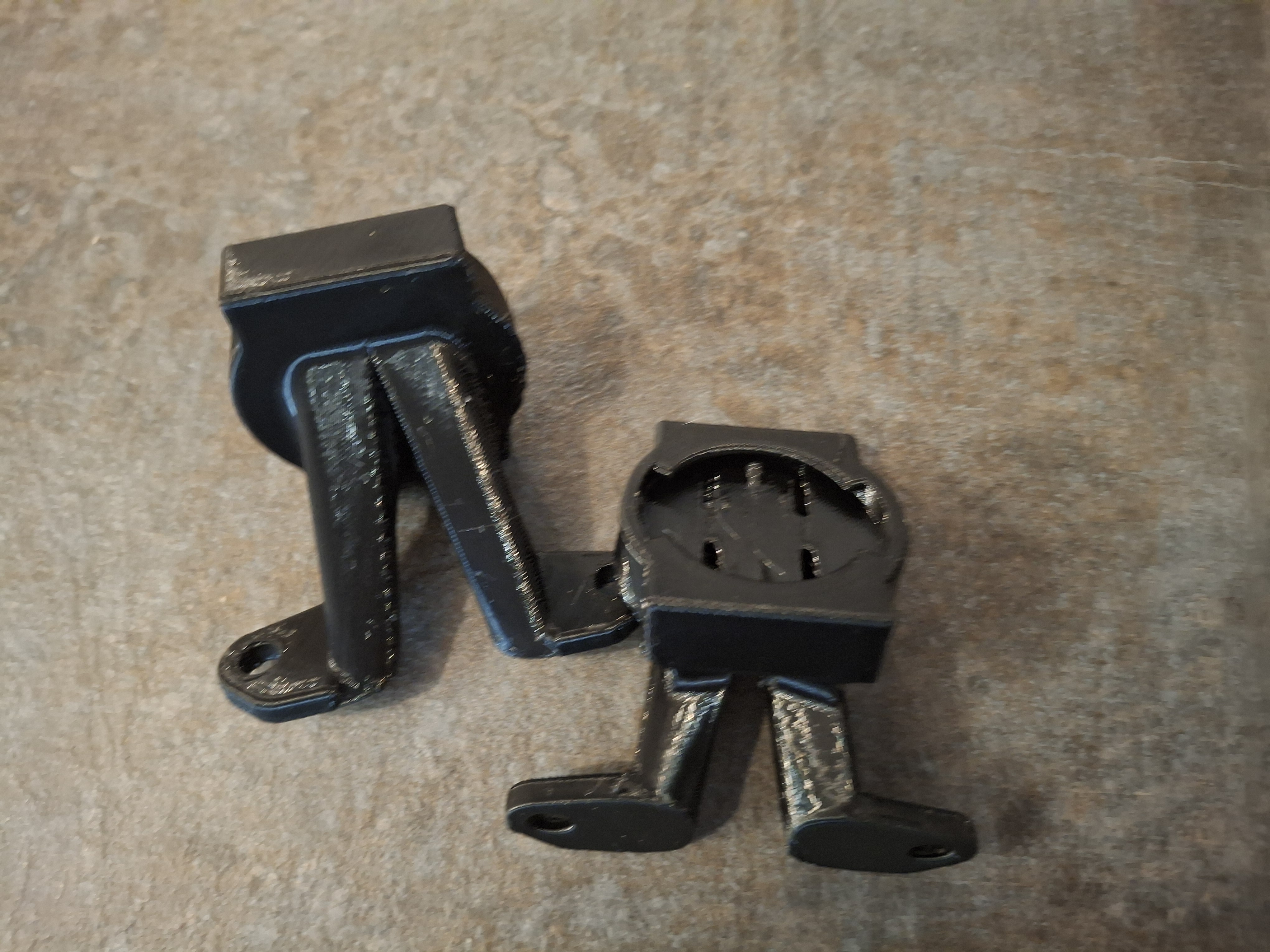 Garmin mount for bike seat