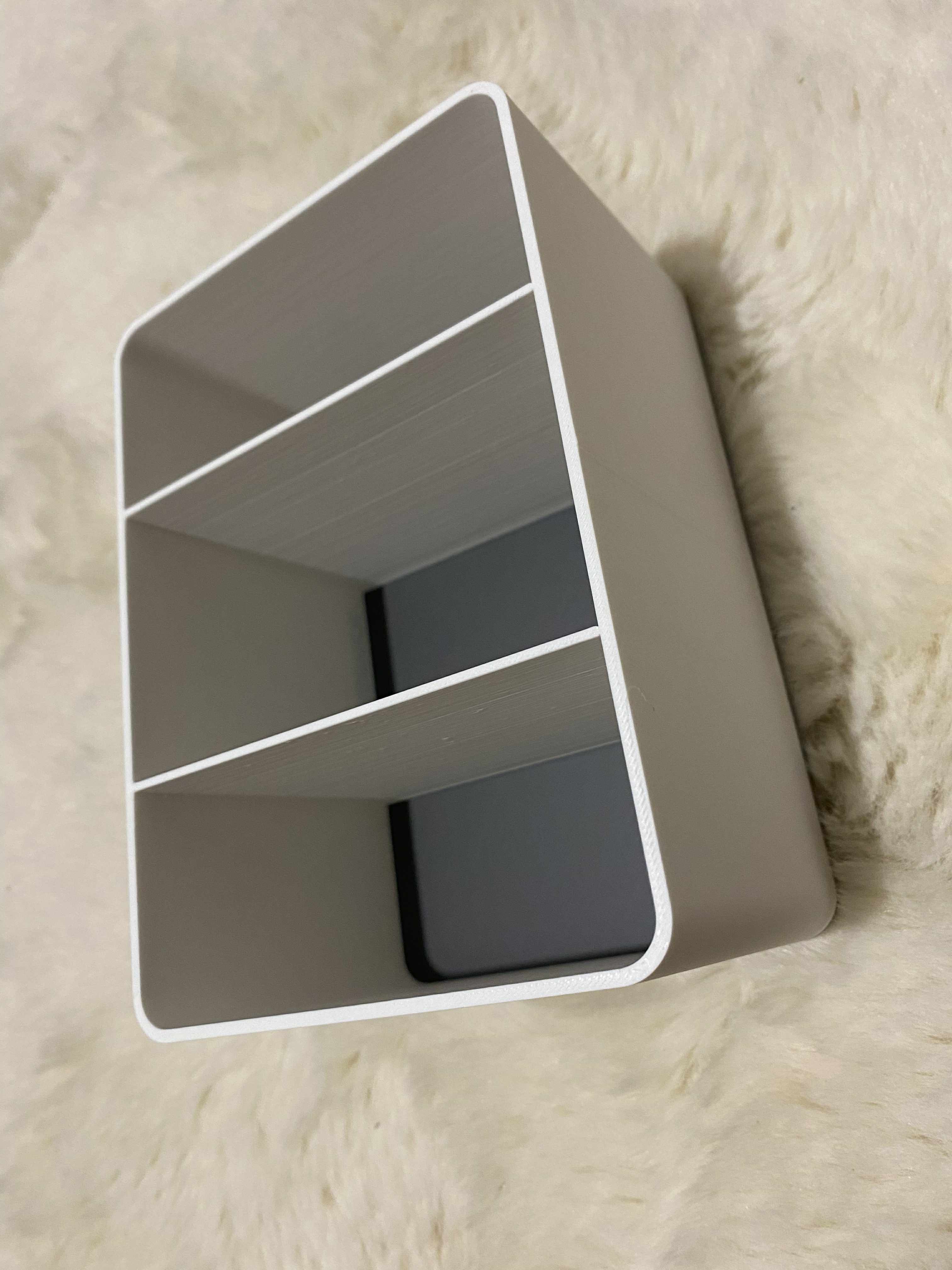 Minimal Desk Organizer – 3 Compartment | 3D Print