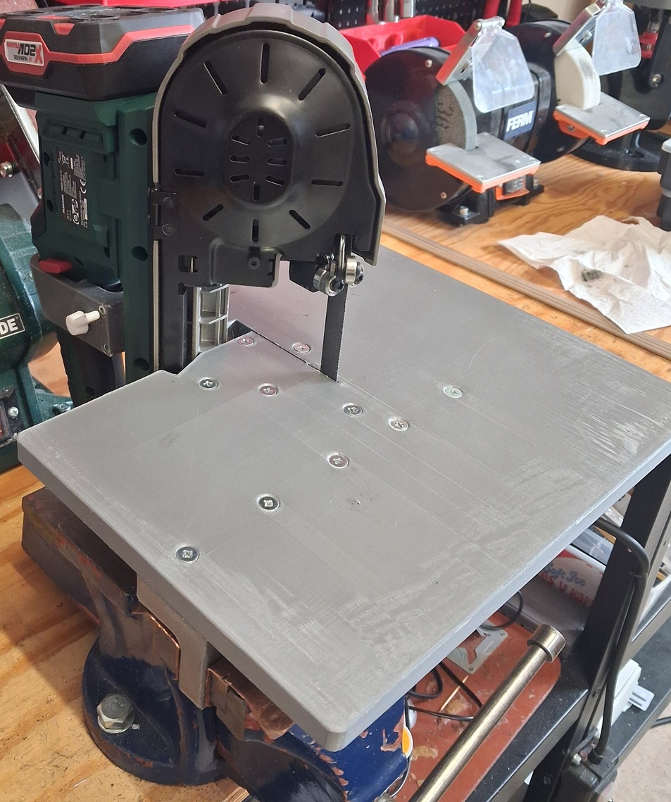 Parametric Bandsaw Table for portable bandsaw Parkside PMBA20 20 V