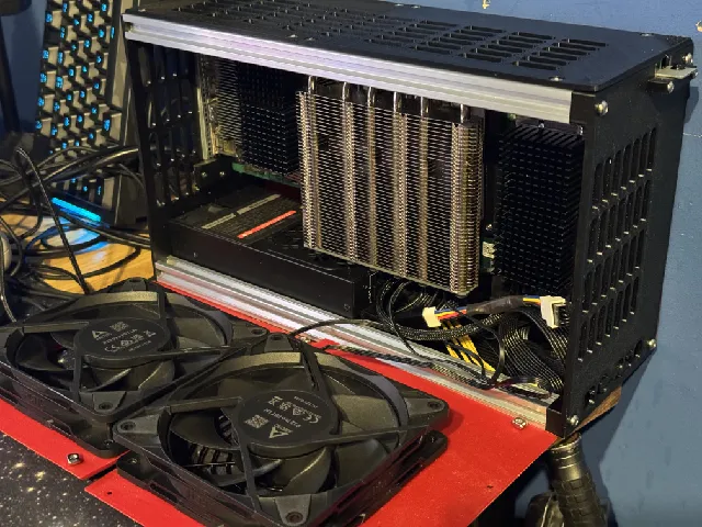 7.17 Litre or 8.65 Litre Modular Panel Case for bc-250 with Proper Cooling