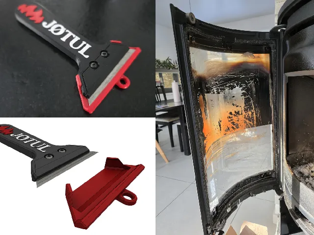 Scraper For Wood-Fired Stove