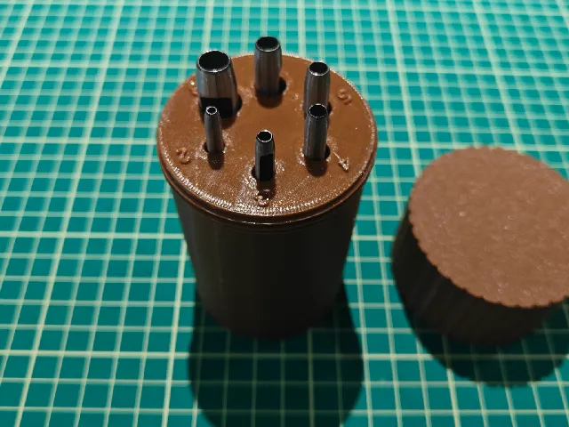leather hole punch holder