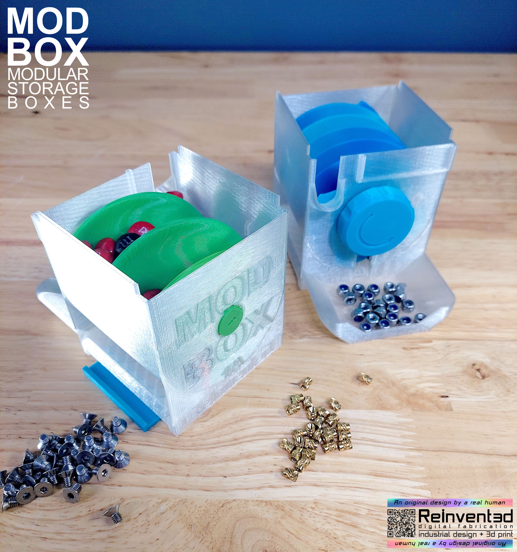 MODBOX Modular Storage Boxes for Small Components — miniatura 7