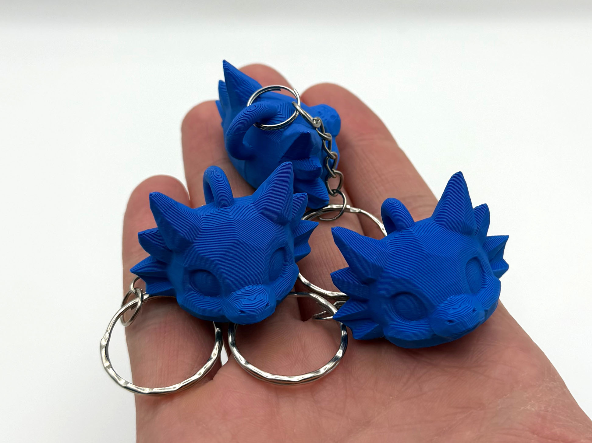 Lowpoly Dragon Keychain