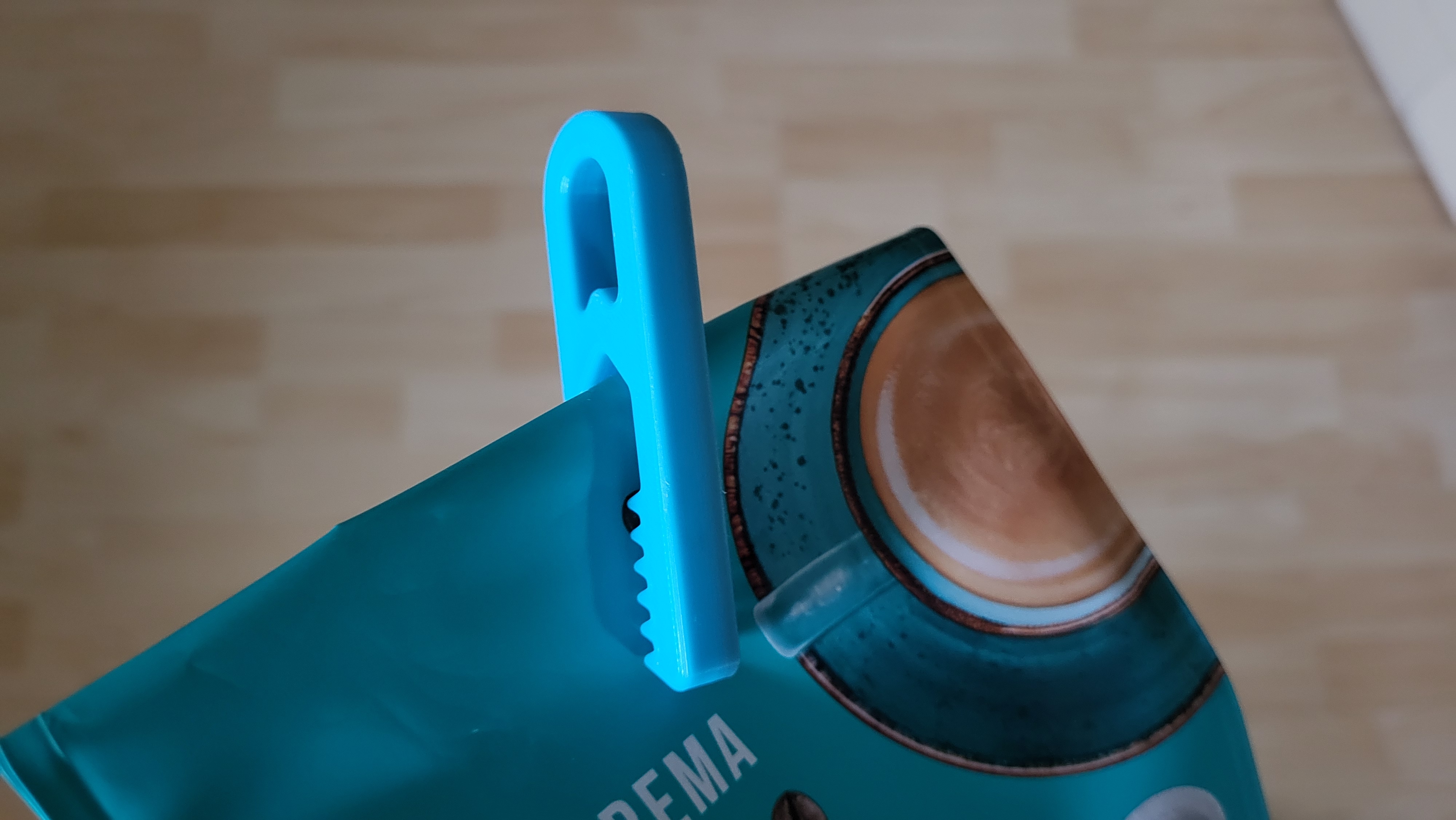 Klammer für Verpackung