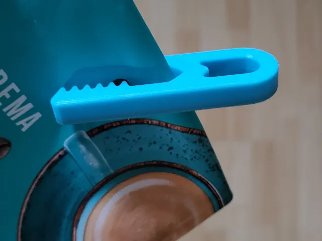 Klammer für Verpackung