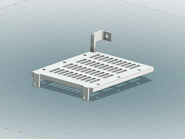 Macintosh SE Minimal SCSI Drive Bracket