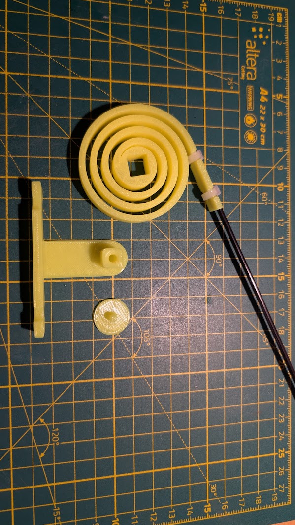 Cat toy spring