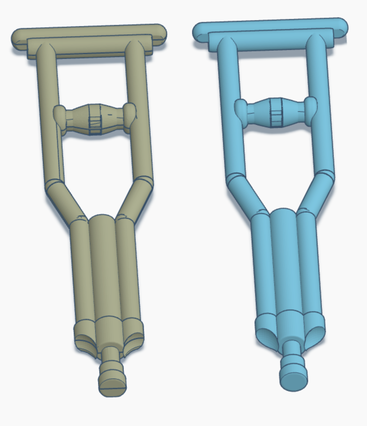 doll crutches