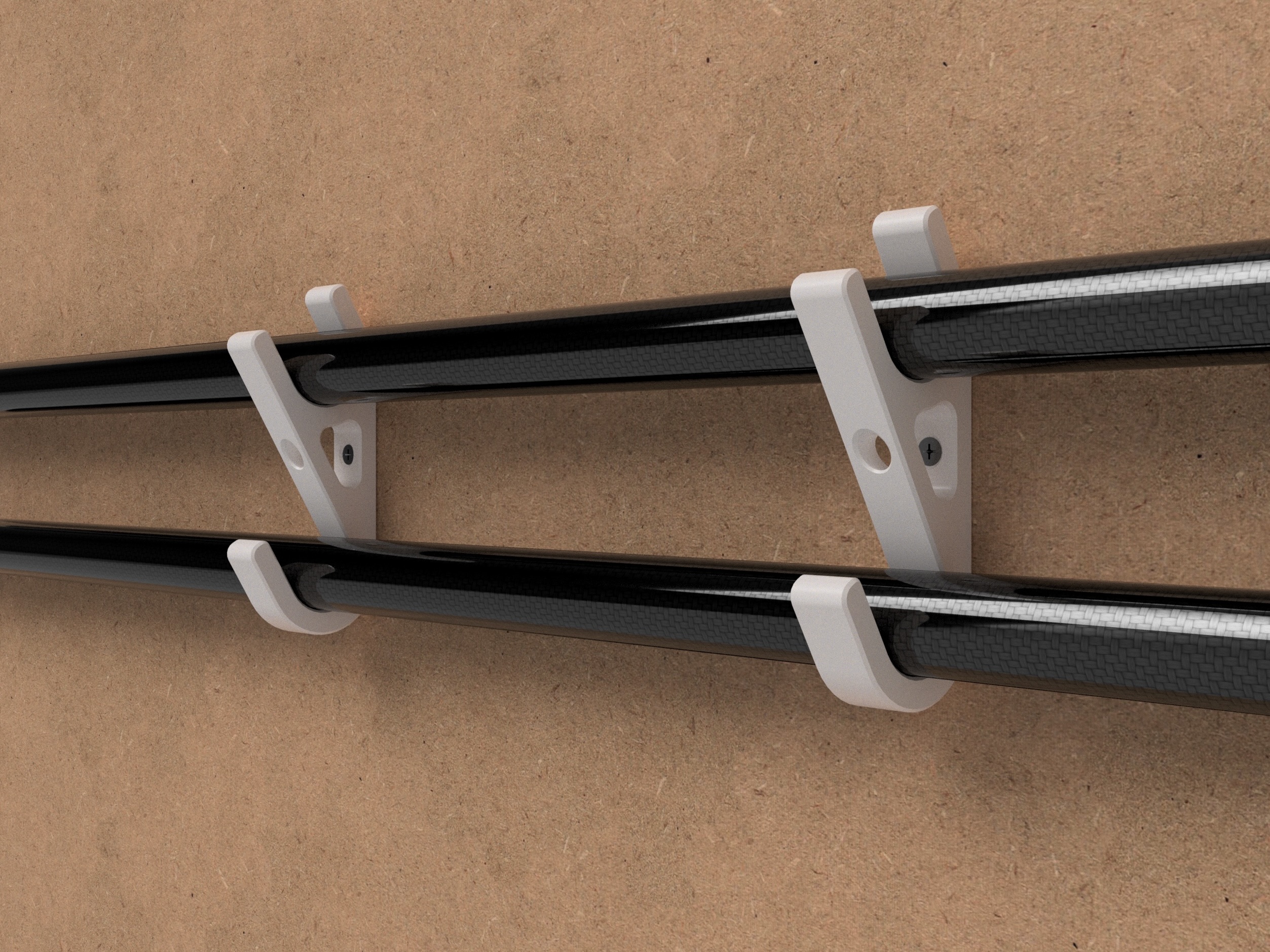 Wall Bracket for Kayak & SUP Paddles