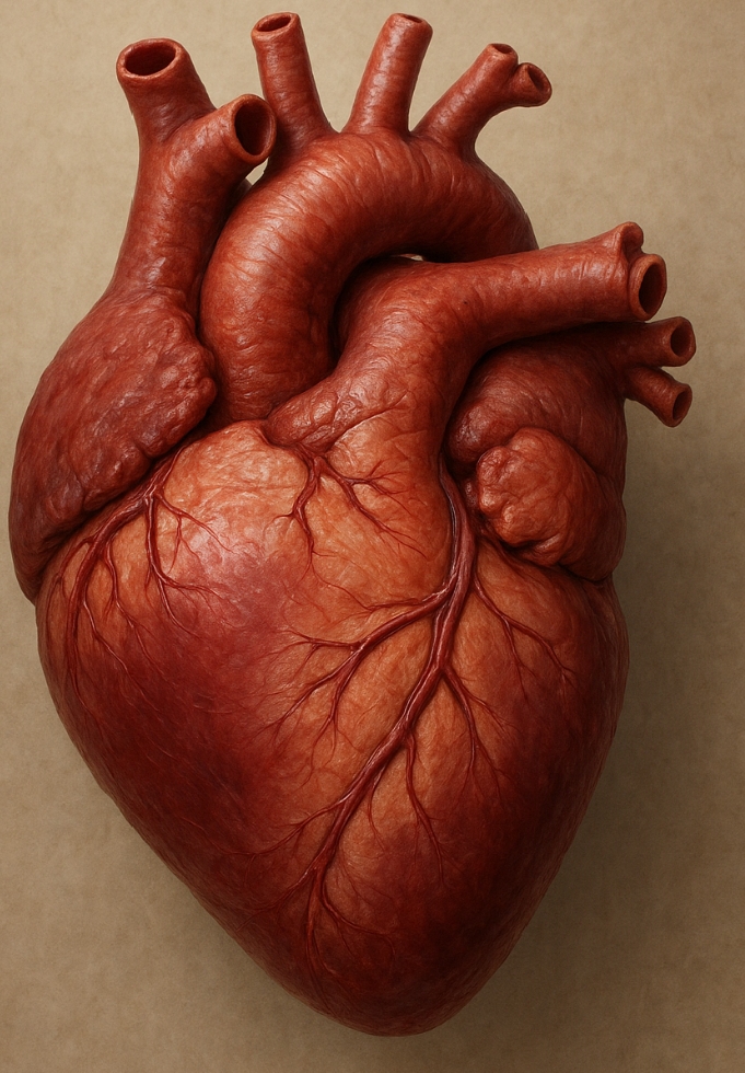 Model srdce / anatomically accurate model of human heard