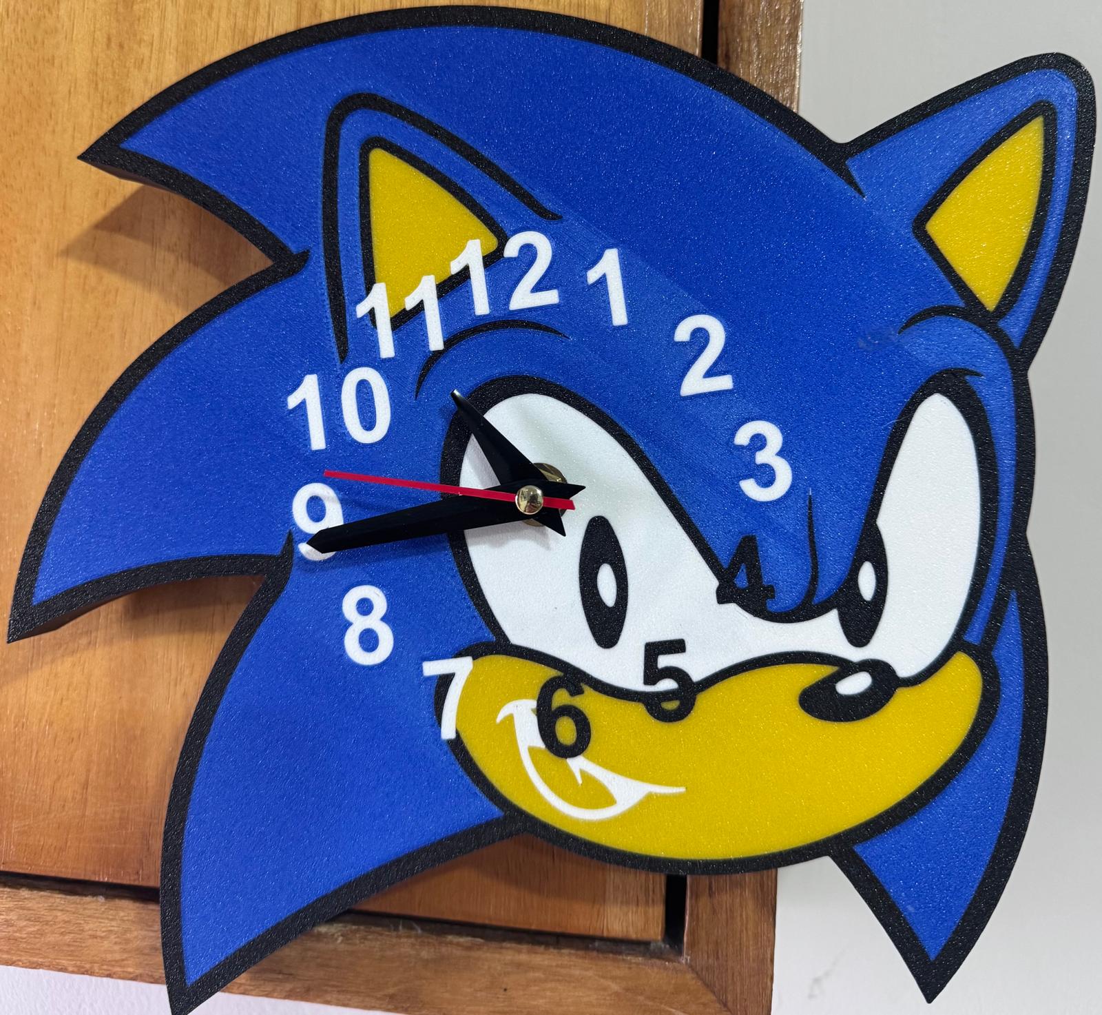 Relogio sonic