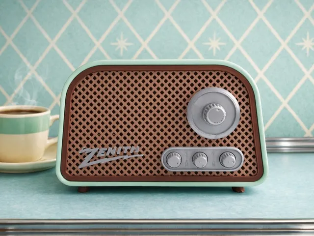 Radio Retro Modular – Impresión Multicolor