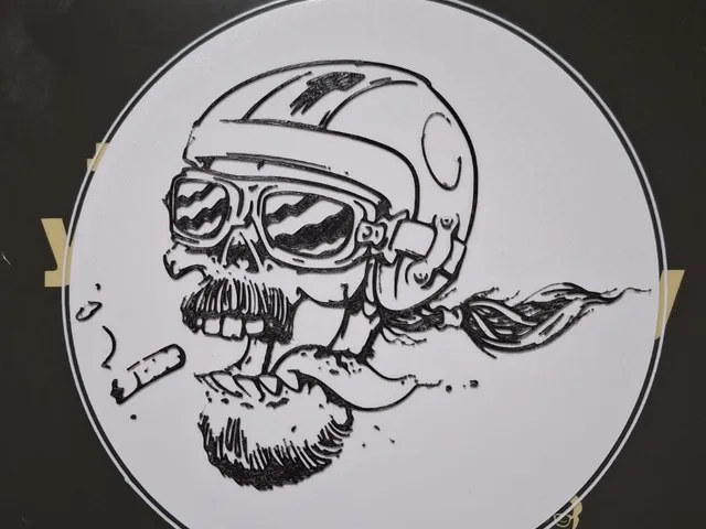 Motorkář / Biker - Wall Art