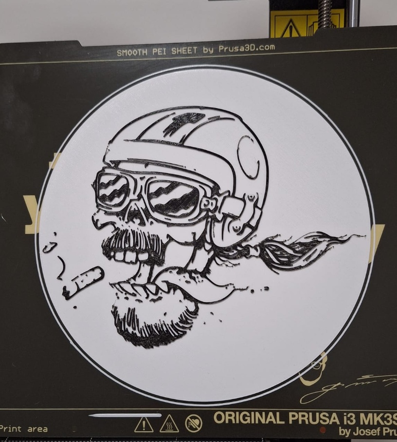 Motorkář / Biker - Wall Art