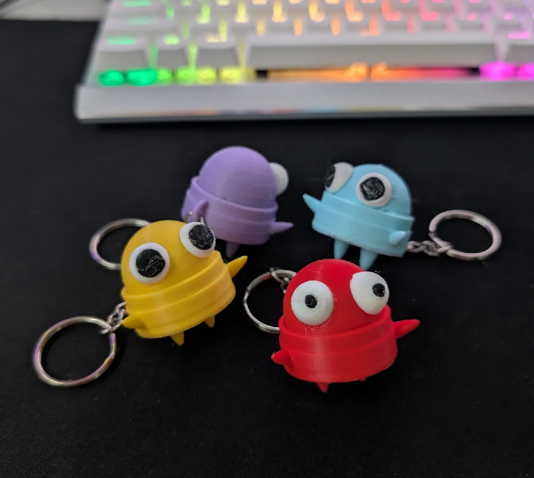 R.E.P.O Fidget Keychain by Simon Senecký | Download free STL model