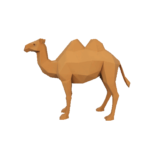 Low poly camel — miniatura 2