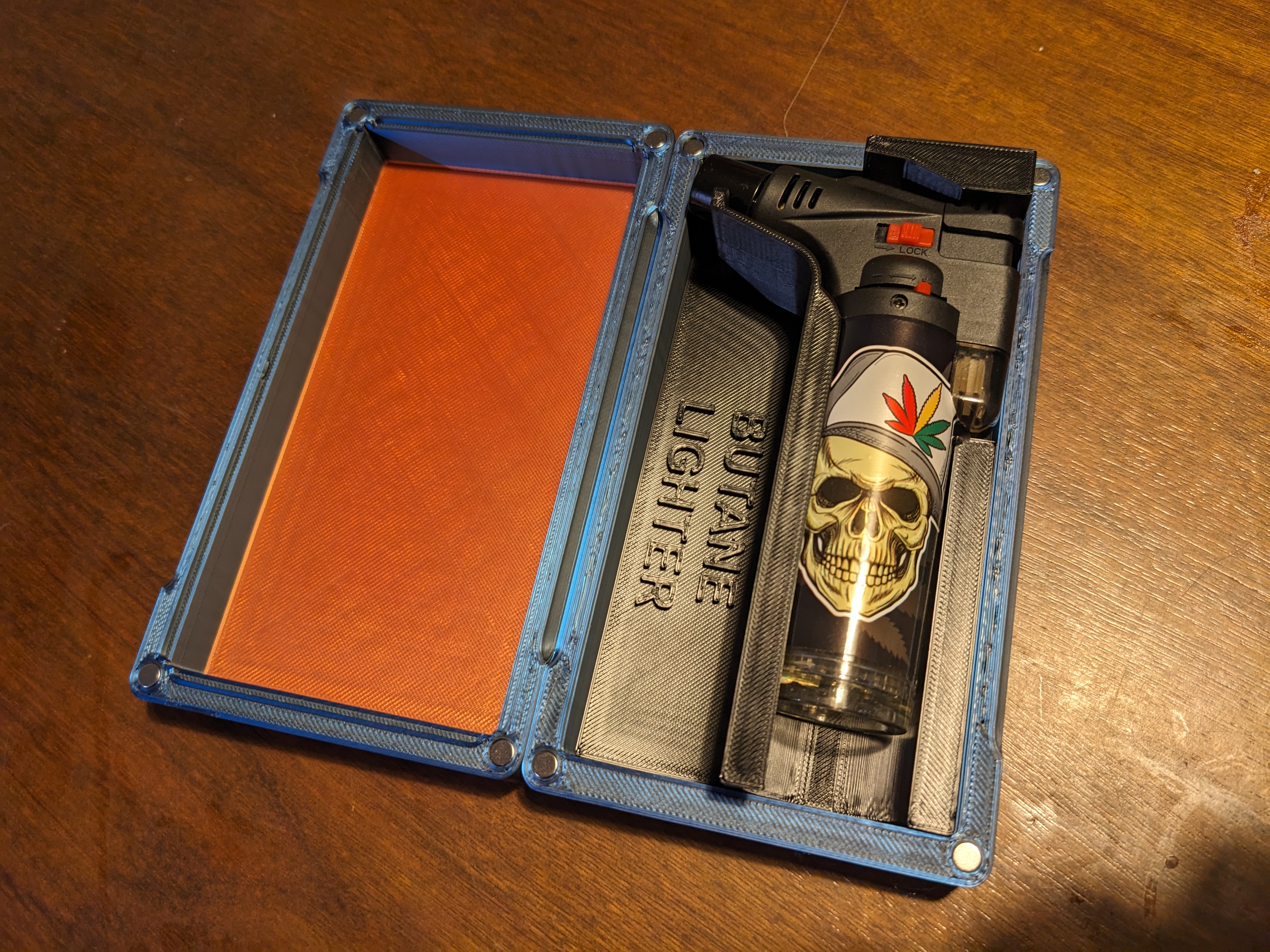 Butane Lighter / Torch Case - Base Warehouse Australia model.
