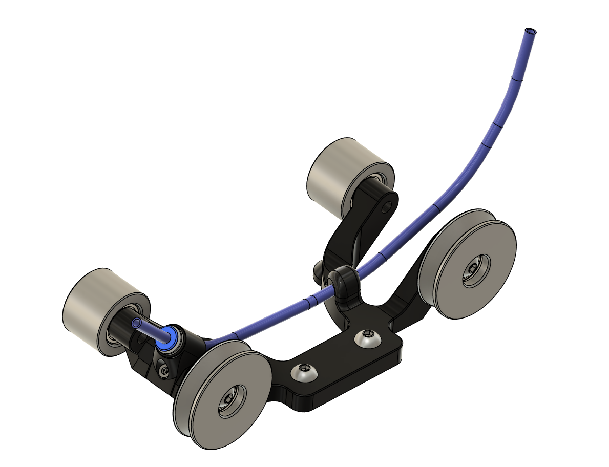 Trident - Internal Spool Roller - Front PTFE Guiding