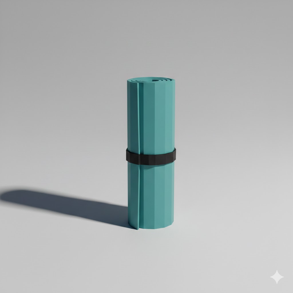Low Poly Yoga Mat
