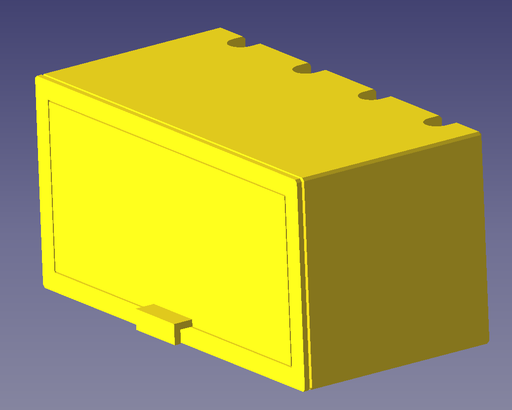 fischertechnik kompatible Box 30x30x60 mit Deckel oder Klappe